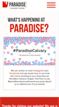 Mobile Screenshot of paradisecalvary.com